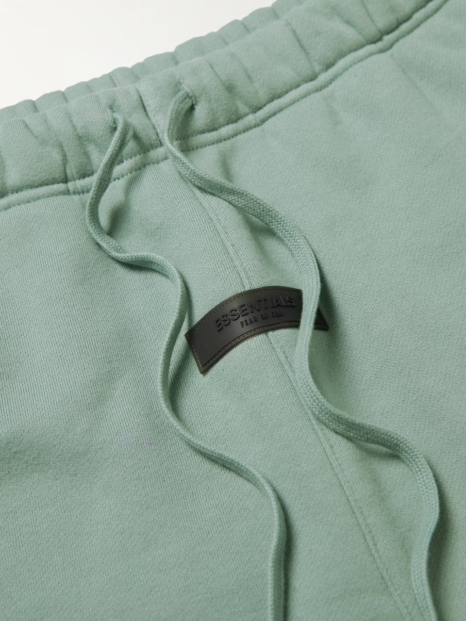 Logo-Appliquéd Wide-Leg Cotton-Blend Jersey Drawstring Shorts